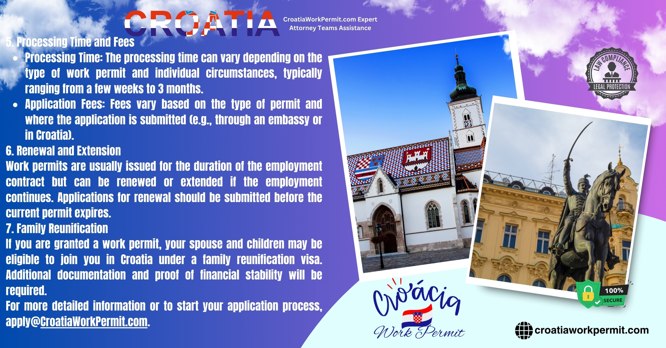 Croatia Work Permit for Afghan Citizens